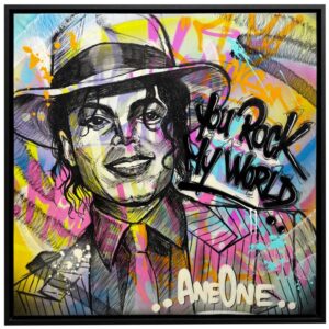 can gallery graffiti canvas mj