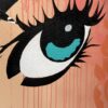 woman eye