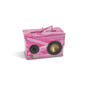 munitiekist bluetooth speaker can gallery pink roze flipz