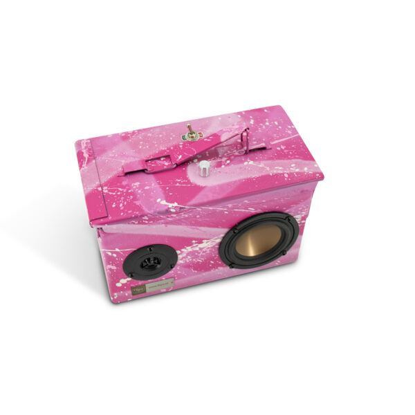 munitiekist bluetooth speaker can gallery pink roze flipz