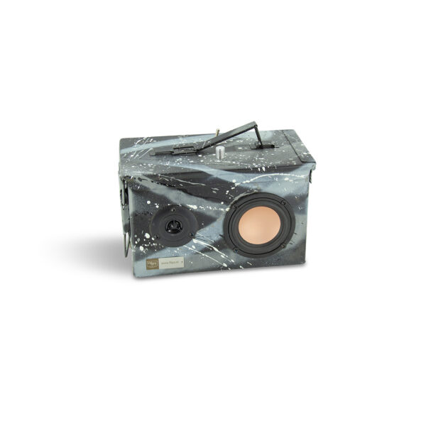 munitiekist bluetooth speaker can gallery black zwart flipz