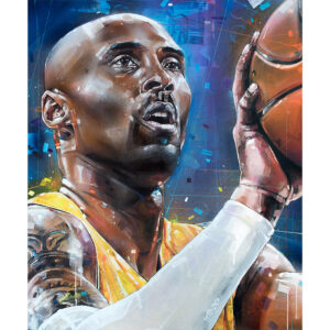 can gallery kobe bryant painting