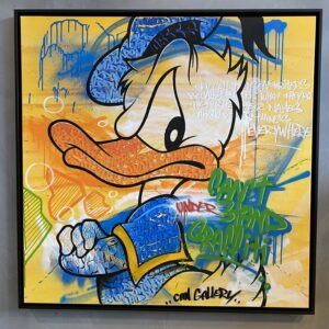 can gallery graffiti Donald duck